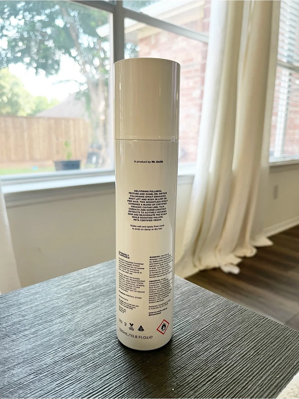 Mr Smith Volumising Spray 9.5 Oz,‎ Fullness, Texture Fine Hair Volumizing NEW